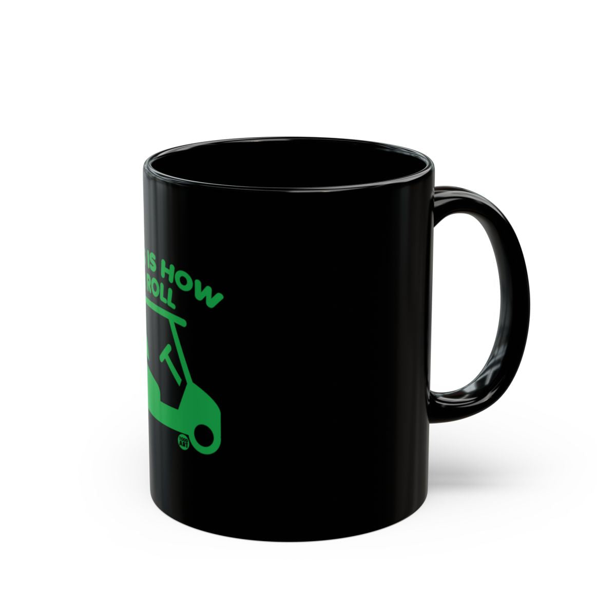 This Is How We Roll Green Jeep Coffee Mug