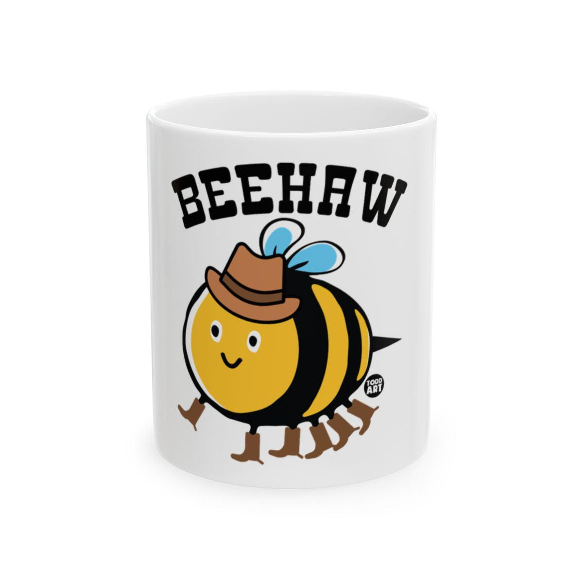 Beehaw Cute Cowboy Bee Mug for Coffee Lovers