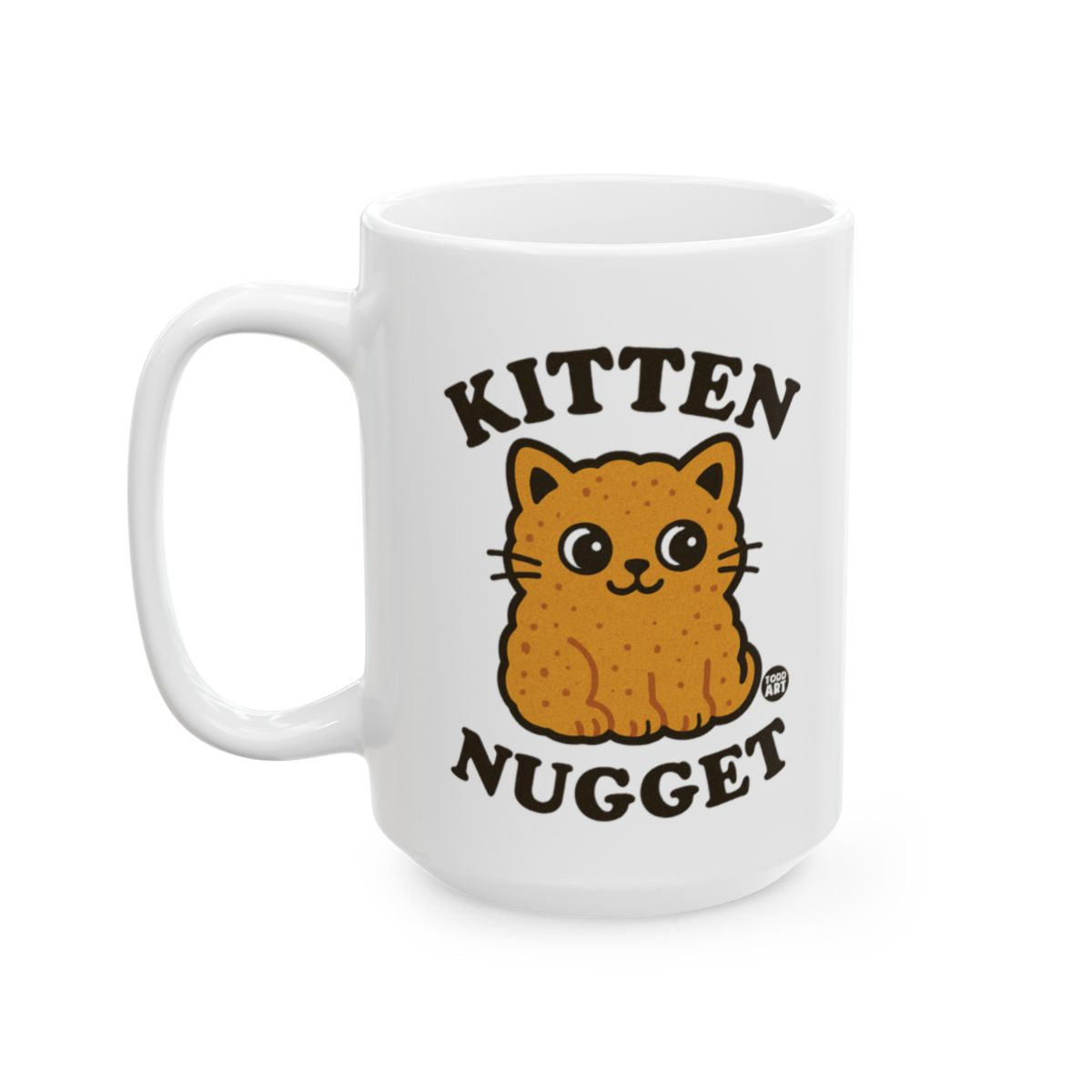 Adorable Kitten Nugget Cartoon Mug Product