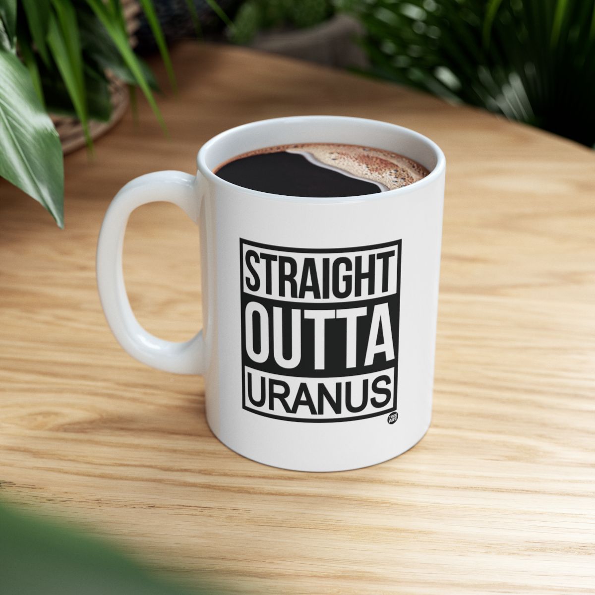 Straight Outta Uranus Coffee Mug