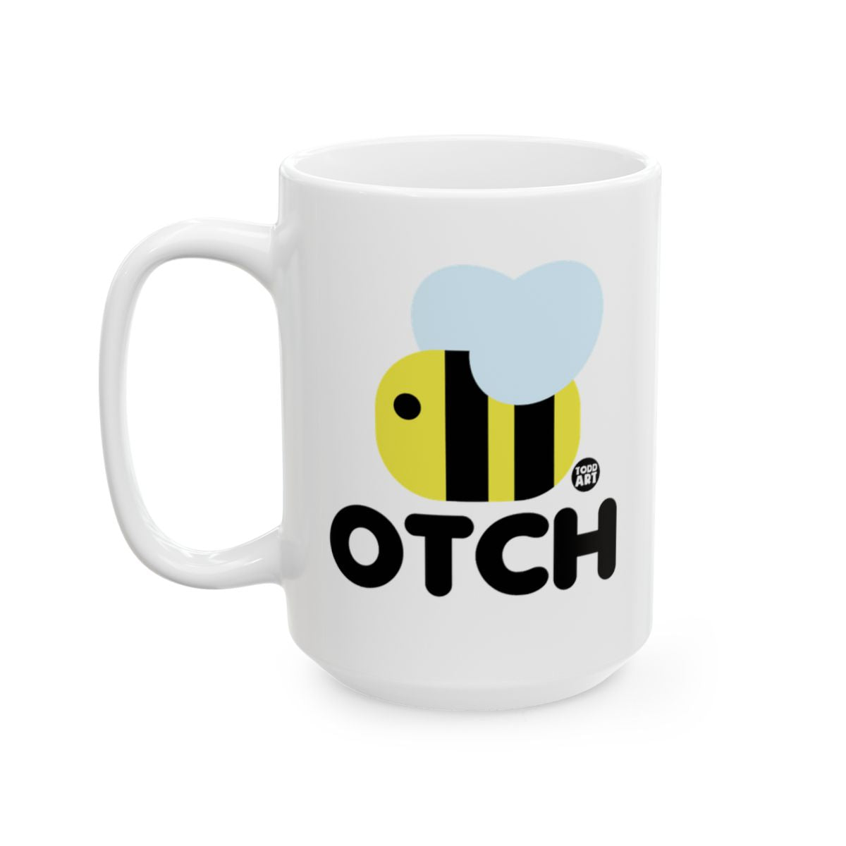 Cute Bee Design OTCH Large Coffee Mug