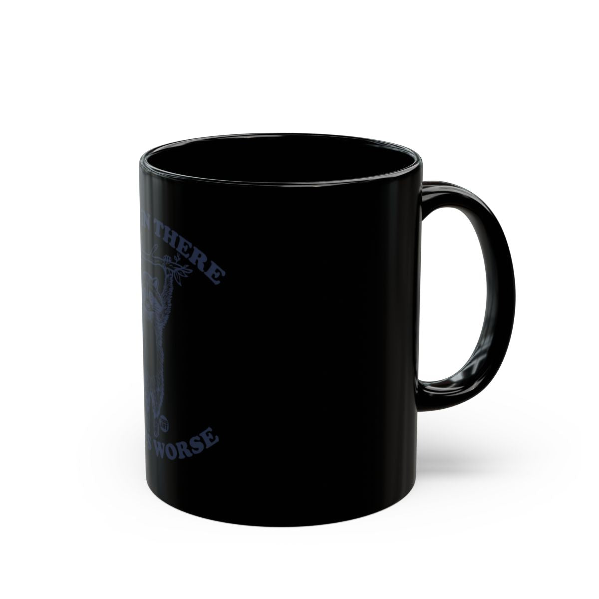 Unique Design Black Mug Adding Class to Your Collection