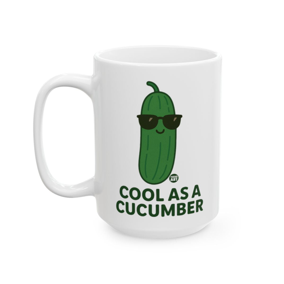 Cool As A Cucumber Funny Coffee Mug